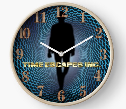 Time Escapes Clock
